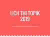 Điểm mới kỳ thi EPS - TOPIK tiếng Hàn năm 2019