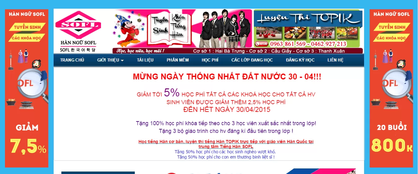 Trung tâm dạy tiếng Hàn Quốc tốt nhất Hà Nội