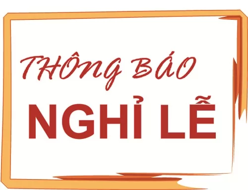 Thông báo lịch nghỉ lễ ngày 10/03 (AL) của trung tâm tiếng Hàn SOFL.