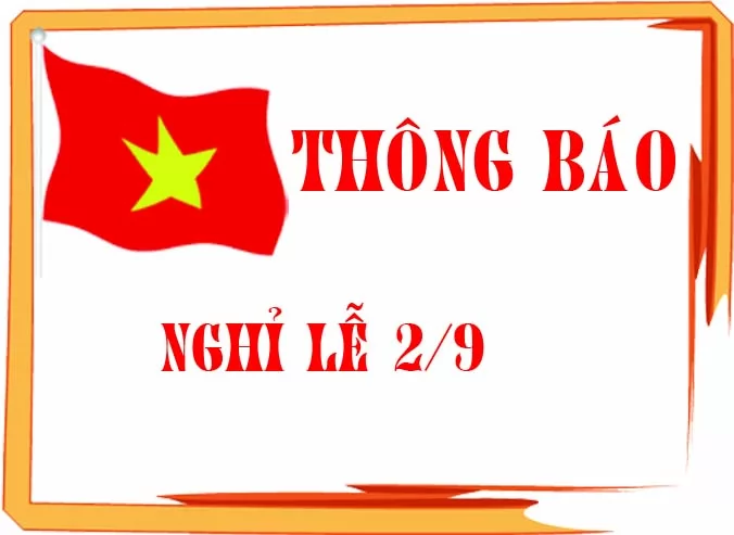 Thông tin nghỉ lễ 02/09
