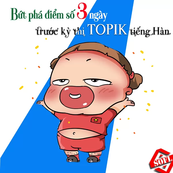 Bứt phá điểm số 3 ngày cuối cùng trước kỳ thi TOPIK tiếng Hàn