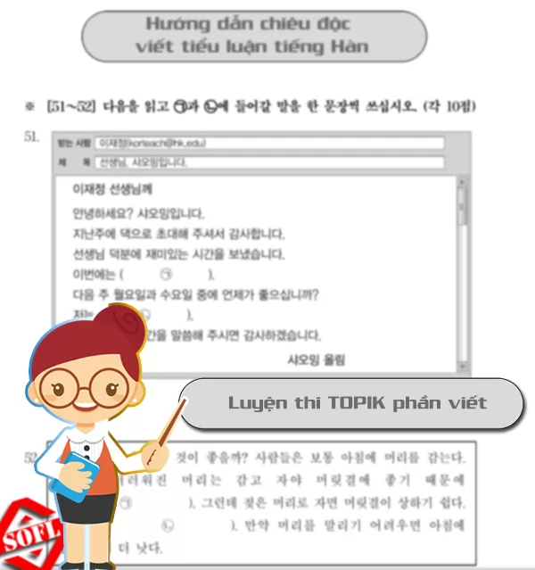 Luyện thi TOPIK: Hướng dẫn chiêu độc viết tiểu luận tiếng Hàn