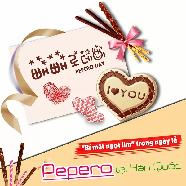 “Bí mật ngọt lịm” trong ngày lễ Pepero tại Hàn Quốc
