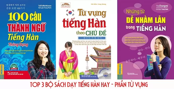 Sở hữu TOP 3 bộ sách dạy tiếng Hàn hay - phần từ vựng