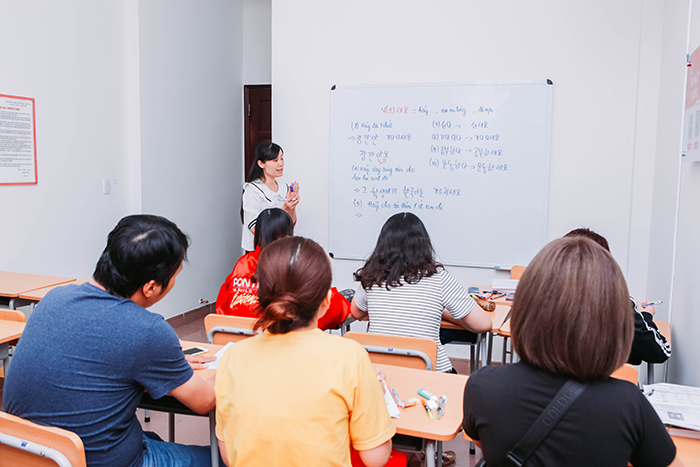 lớp học tiếng Hàn tphcm