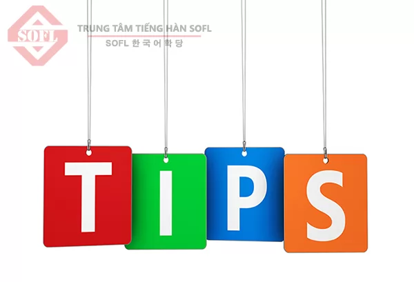 Tips làm bài viết TOPIK