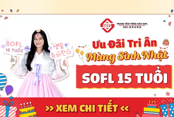 trung tâm tiếng hàn sofl