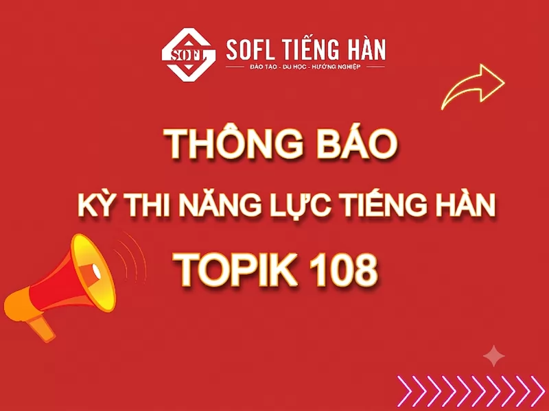 lịch đăng ký thi topik 108