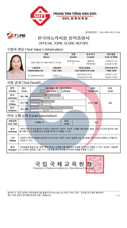 HV Nguyễn Huỳnh Ngọc Châu (Lớp TP34.5140)